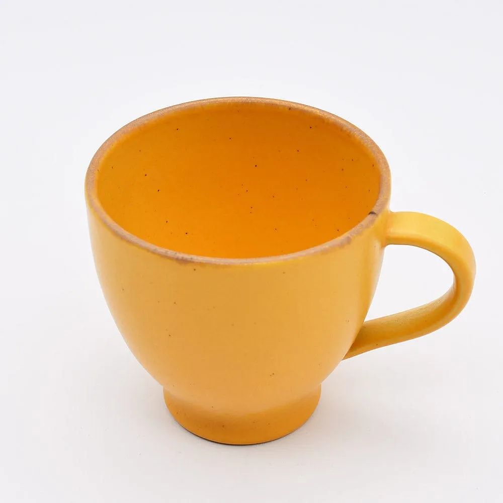 Mug en grés "Positano" - Jaune