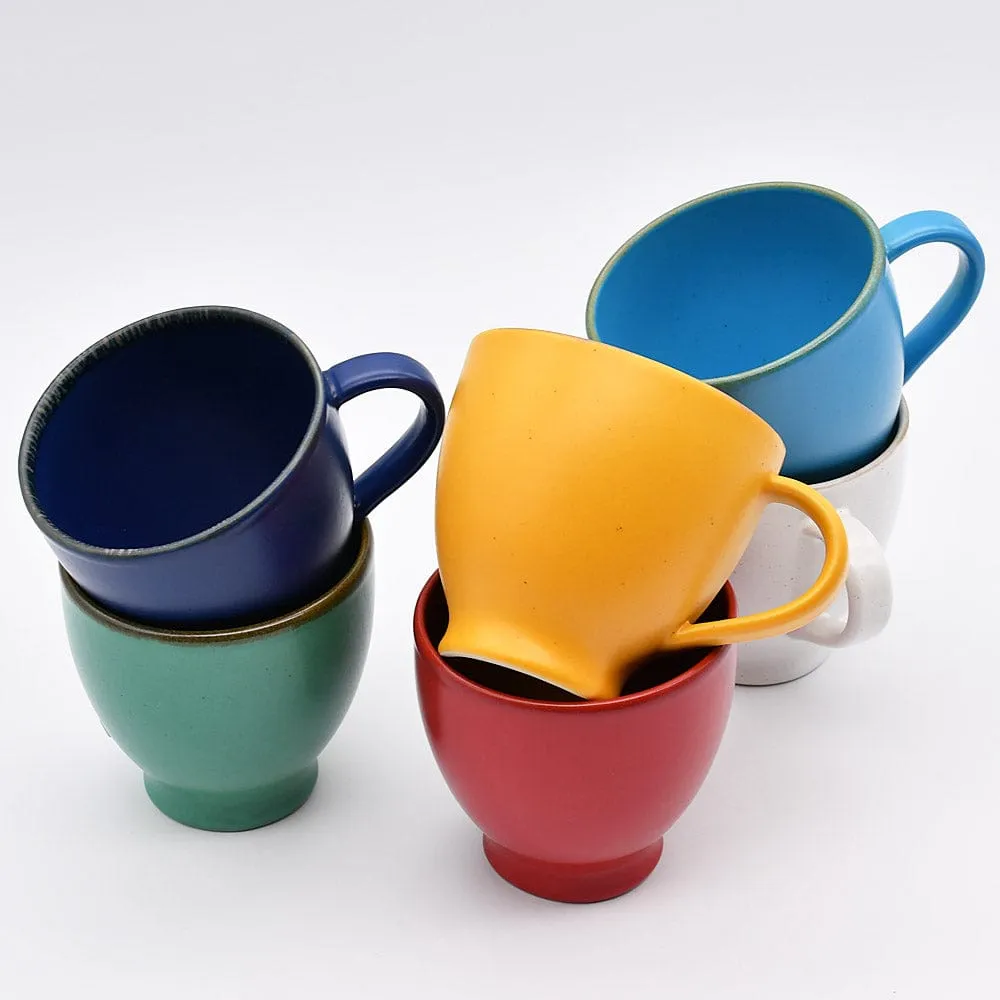 Mug en grés "Positano" - Jaune