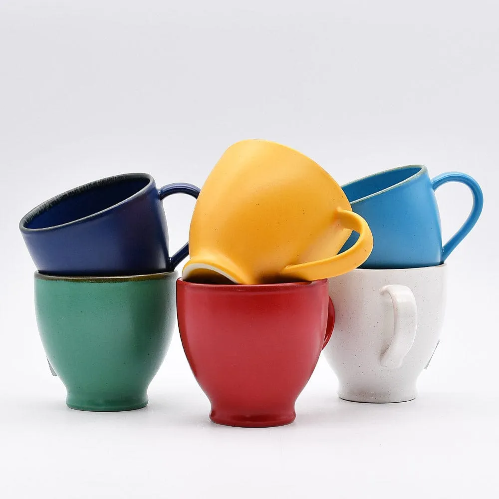 Mug en grés "Positano" - Jaune