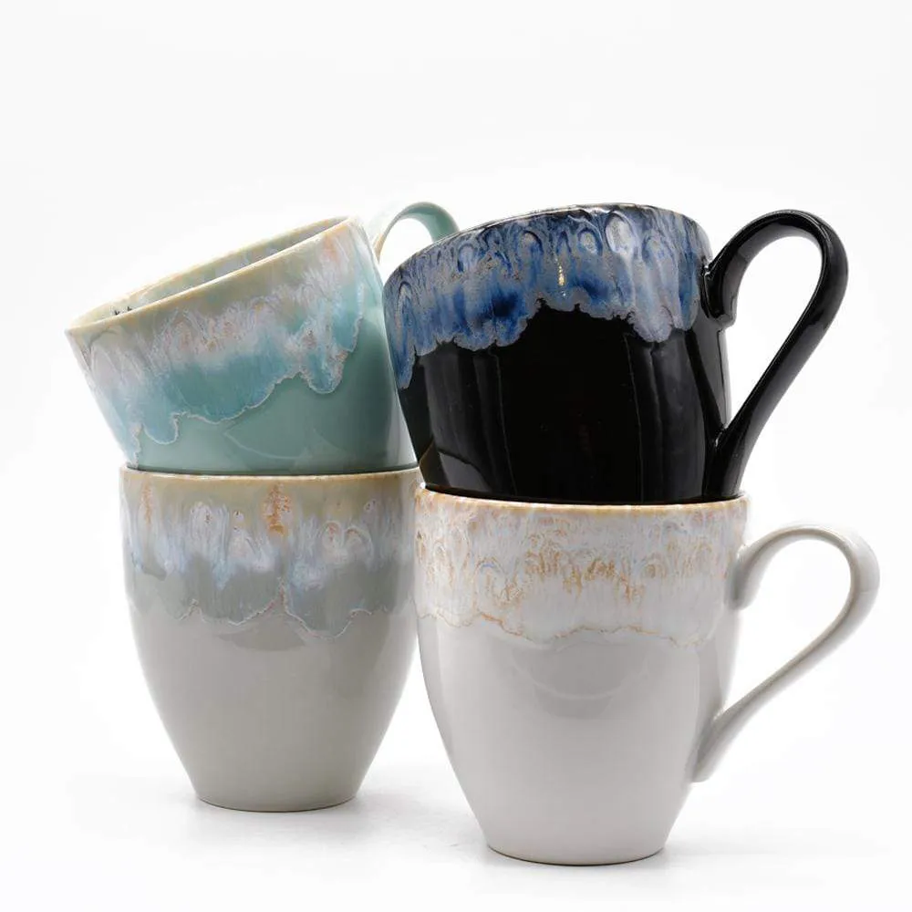 Mug en grès "Taormina" - Blanc