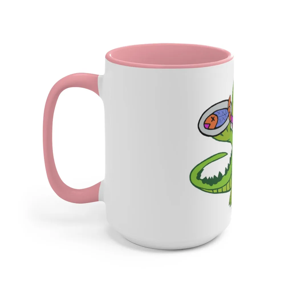 Munchies the Crocodile Accent Mug
