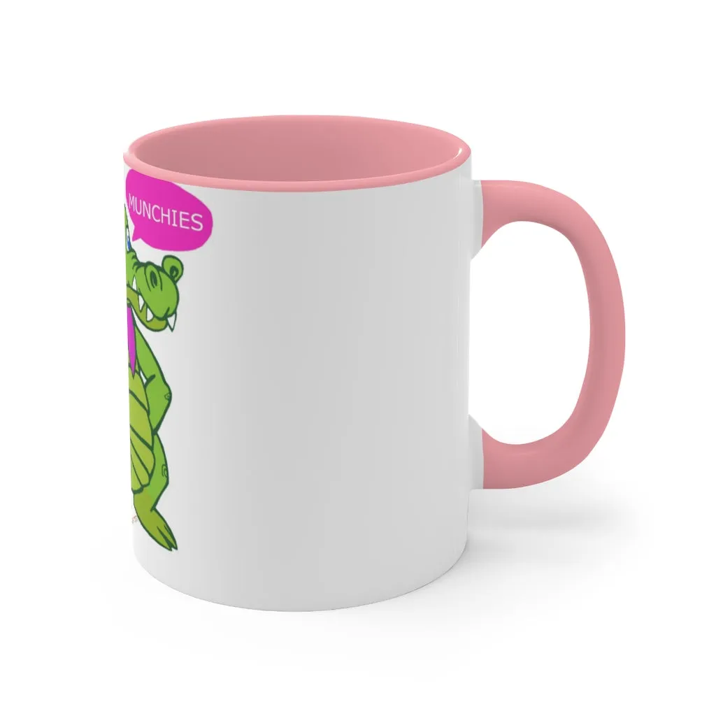 Munchies the Crocodile Accent Mug