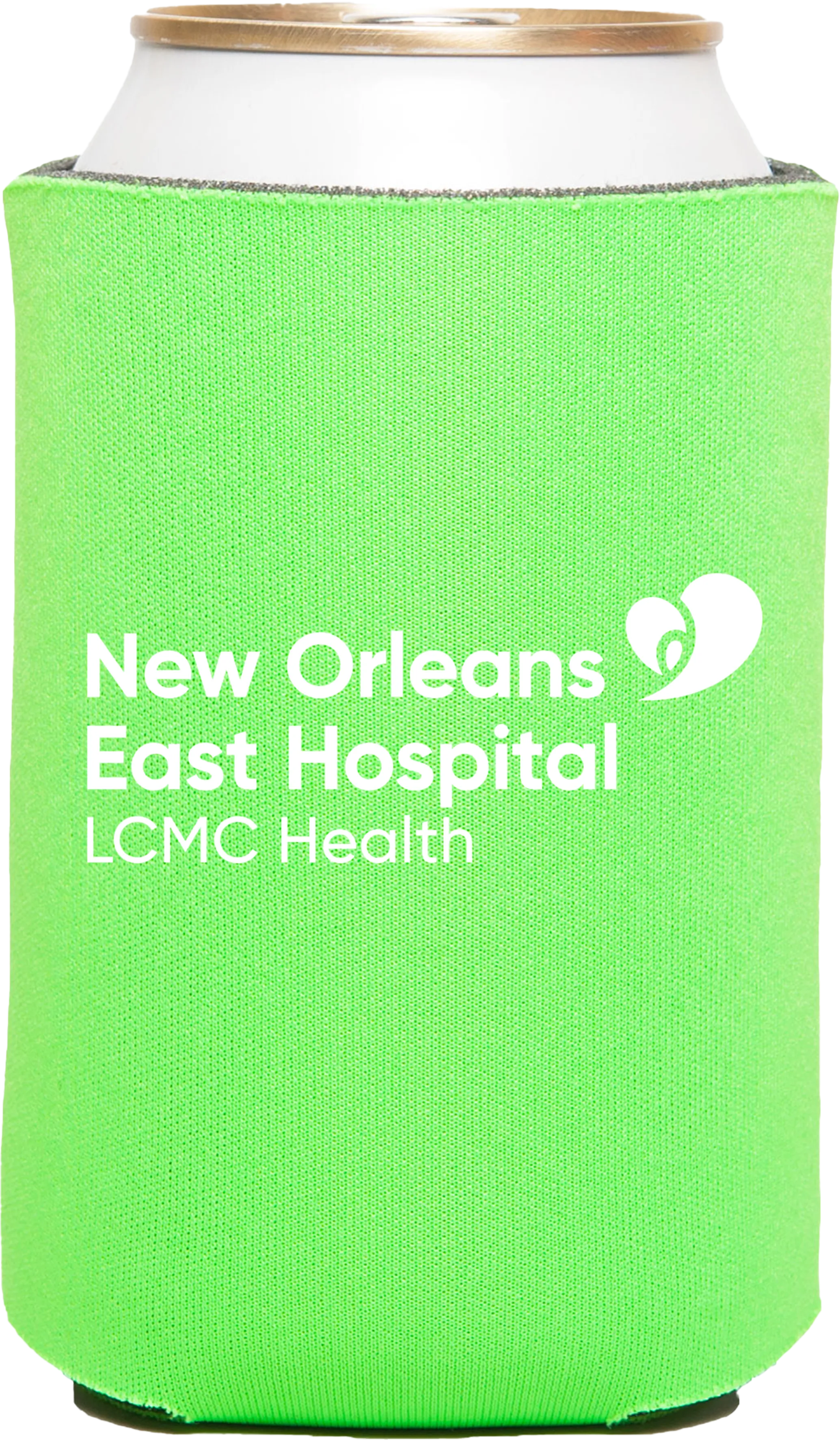 New Orleans East Hospital Low Quantity Koozie