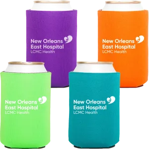 New Orleans East Hospital Low Quantity Koozie