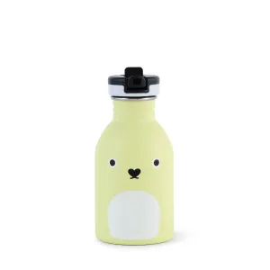 Noodoll Stainless Steel Bottle - Ricecracker Mouse - Yellow