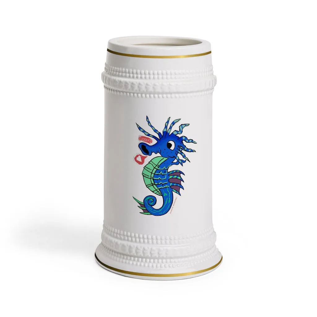 Scribblers the Seahorse Stein Mug