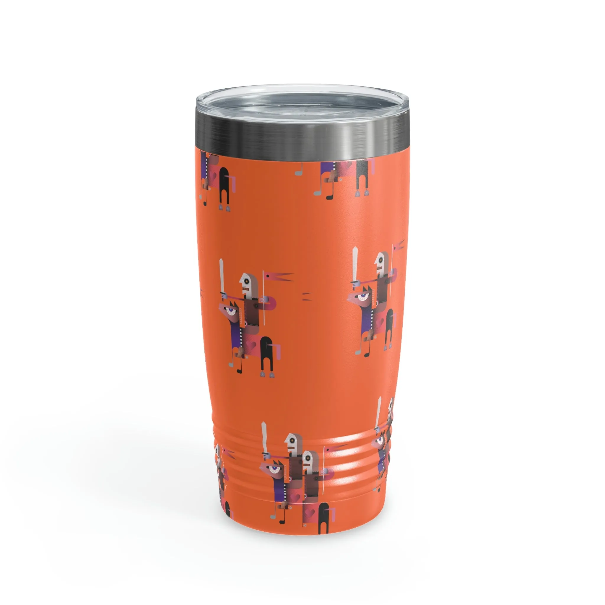 Skeleton Horse POD Ringneck Tumbler, 20oz
