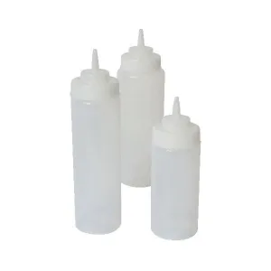 Squeeze Bottle Clear 32oz/94cl - Pack 12