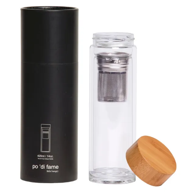 Tea & Fruit Infuser Bottle 420ml