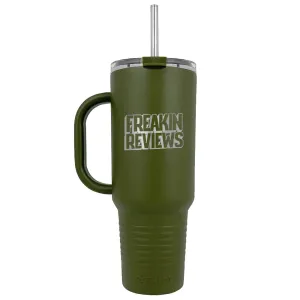 The Major 40oz Mug | Freakin Reviews Logo (Laser Engraved)