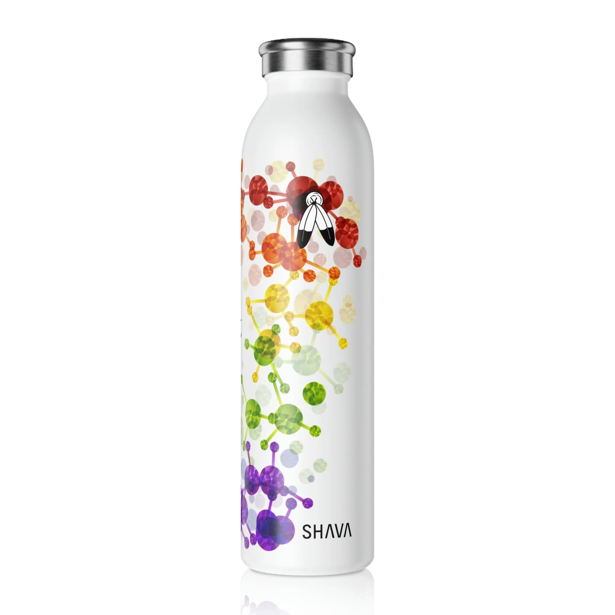 Two Spirit Flag 2023 Pride, Slim Water Bottle Key West Pride - My Rainbow is In My DNA