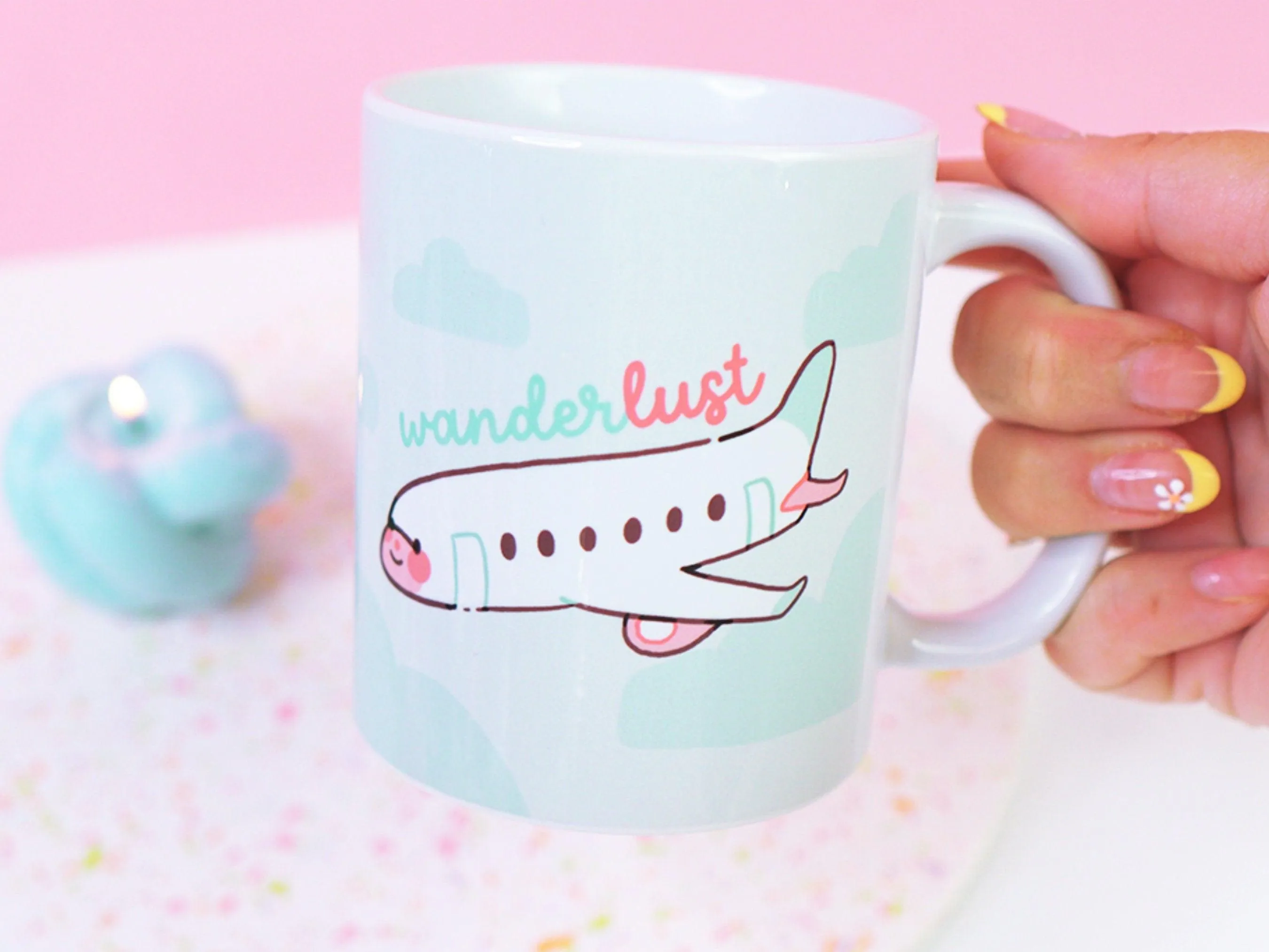 Wanderlust Travel Lover Gift Mug