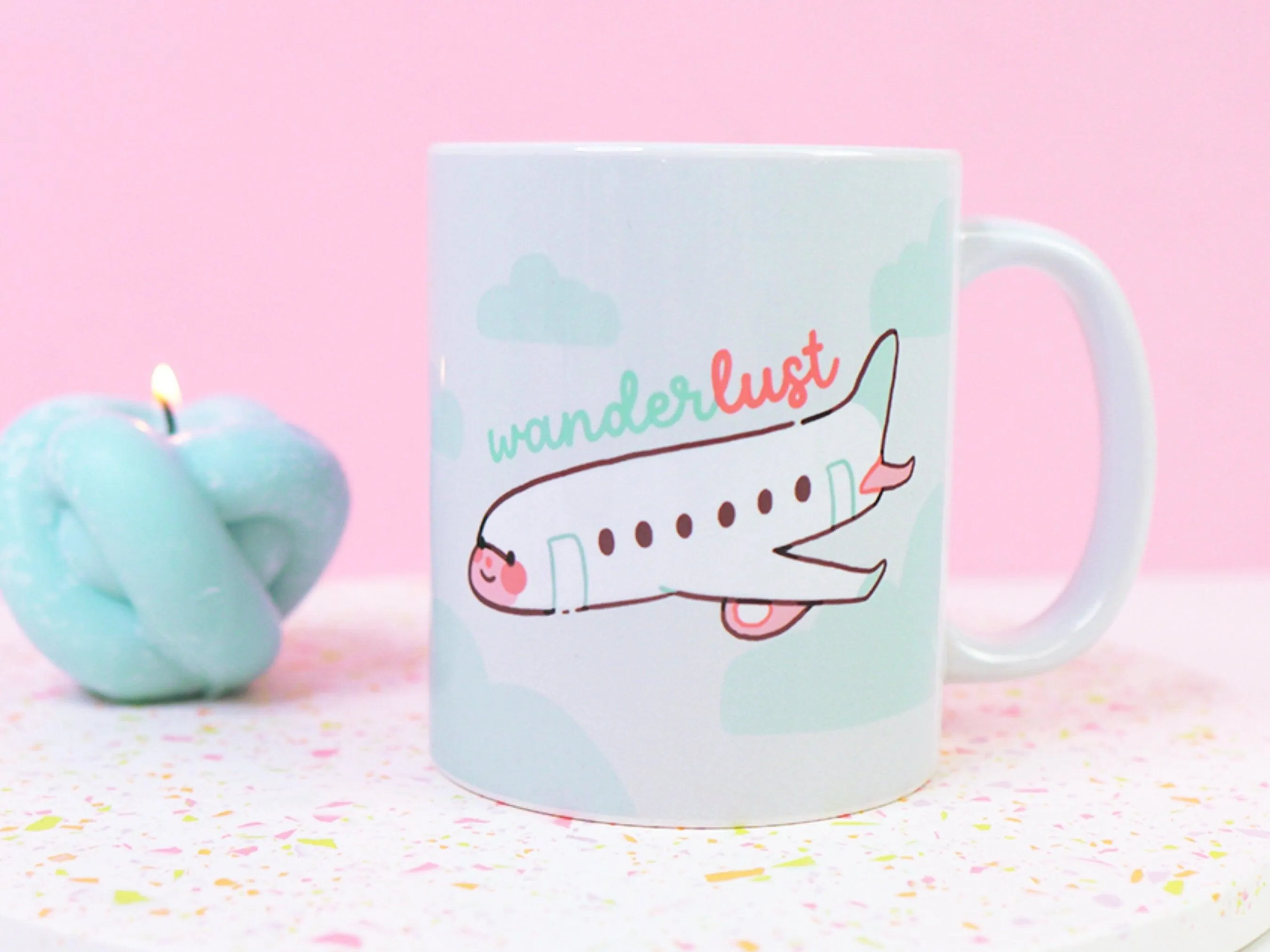 Wanderlust Travel Lover Gift Mug