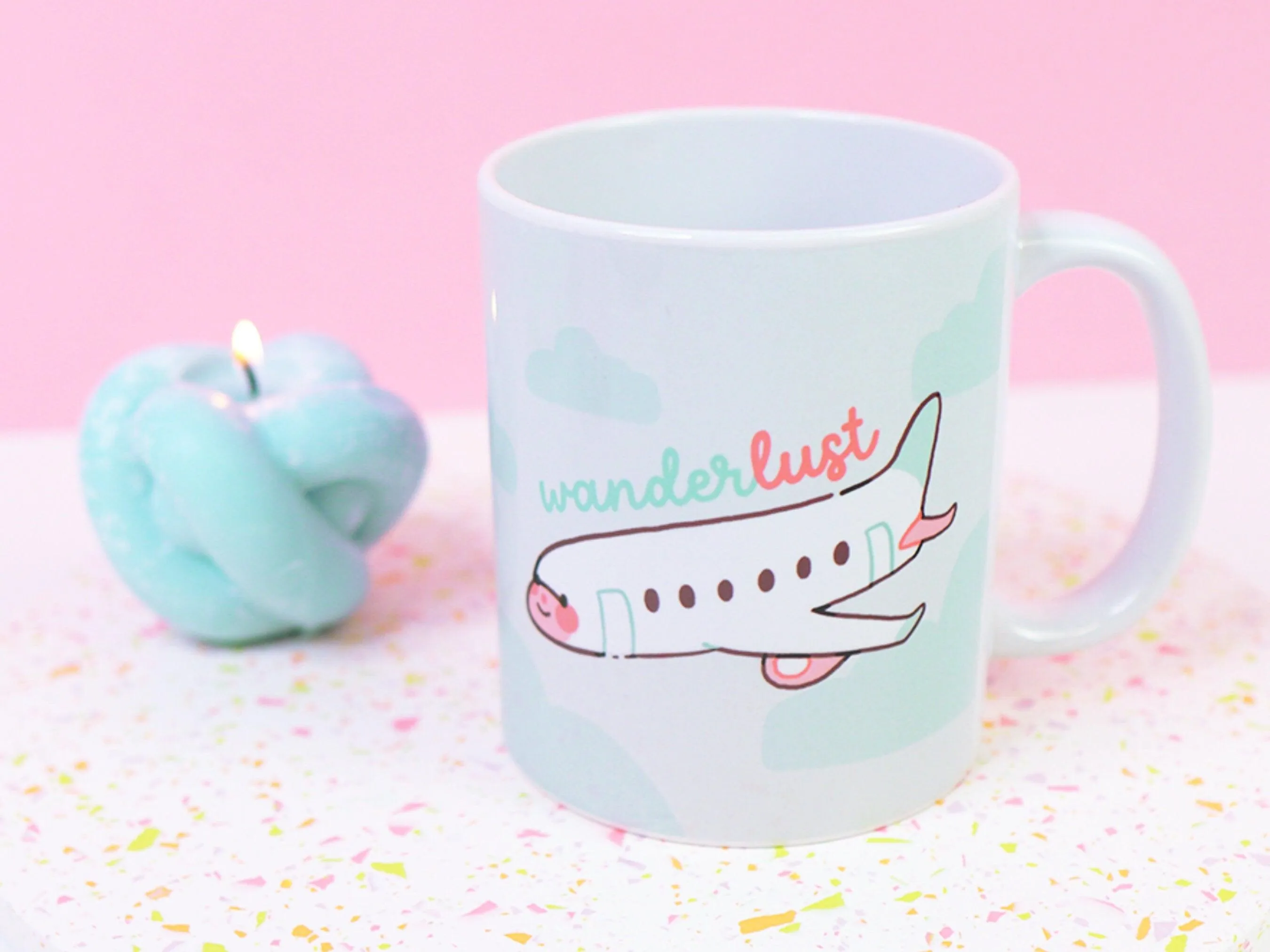 Wanderlust Travel Lover Gift Mug