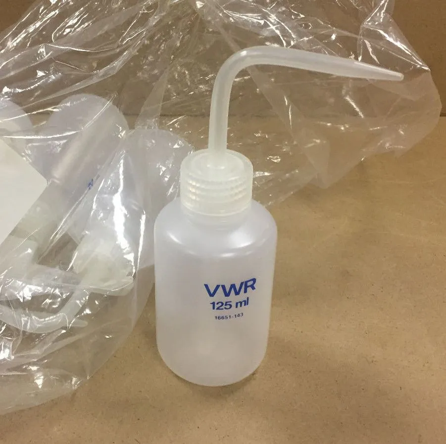 Wash Bottles, CHOOSE 125ml, 250ml or 500ml REGULAR or Wide Mouth (Made in USA)