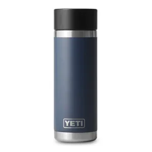 YETI Rambler 18oz. Bottle with Hot Shot Cap, Navy