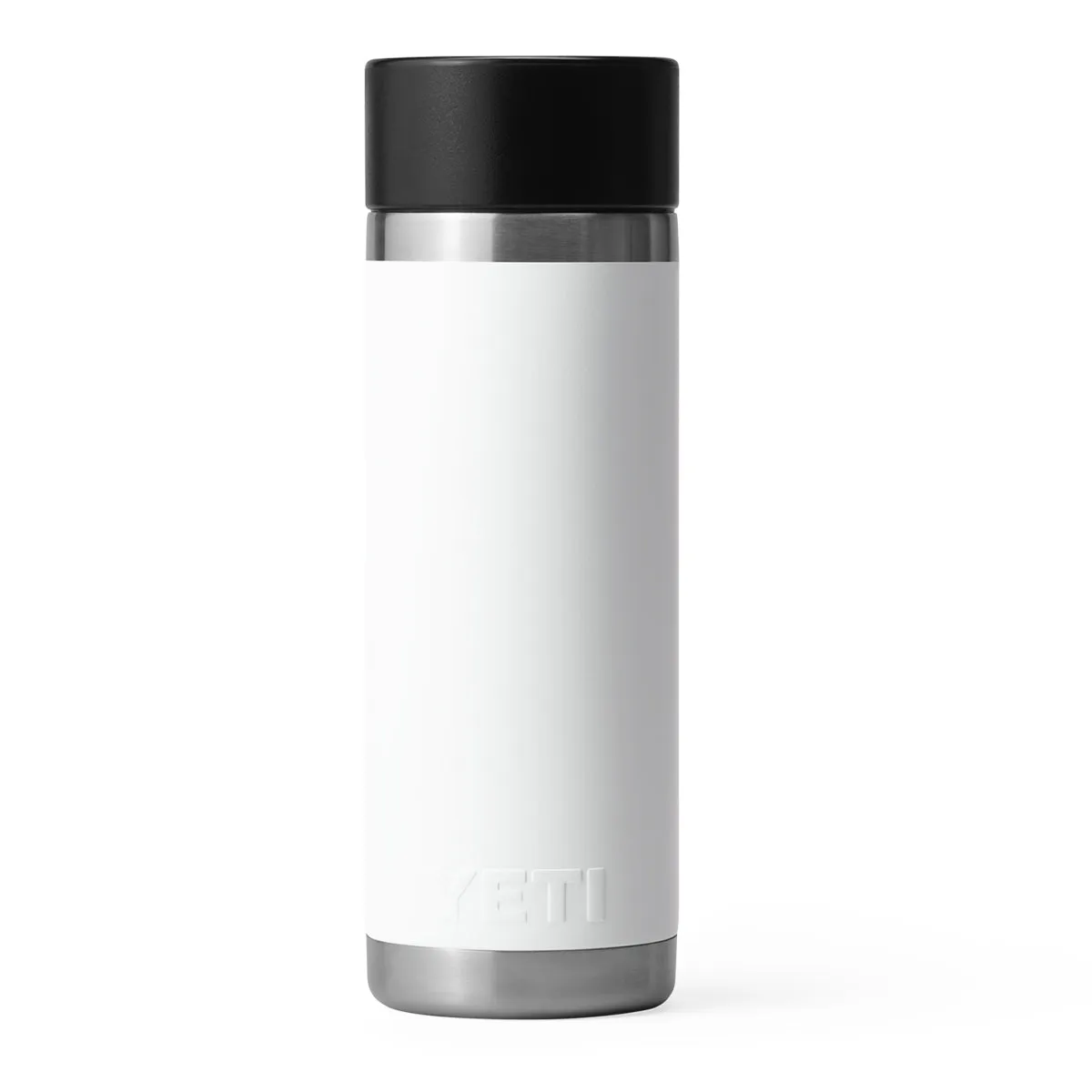 YETI Rambler 18oz. Bottle with Hot Shot Cap, White